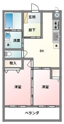 安里駅 徒歩24分 4階の物件間取画像